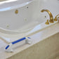 16-Inch Suction Grab Bar for Shower & Bath - Non-Adjustable Balance Assist