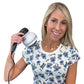 Blue Jay Handheld Corded Massager for Deep Muscle Relief - Includes 4 Massage Heads