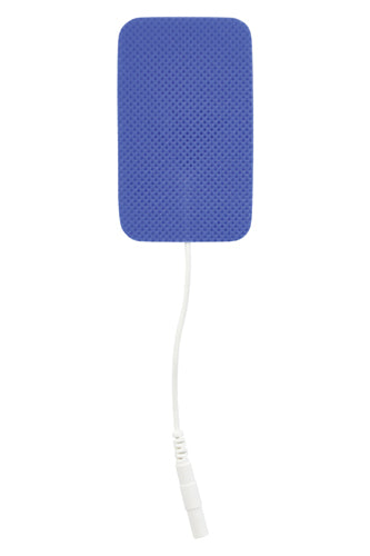 Blue Jay Reusable TENS Unit Electrodes - 1.5 x 2.5 Inch Rectangle, 4-Pack
