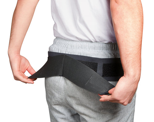 Blue Jay Sacroiliac SI Joint Support Belt - Black, Medium (34-40 Inch)