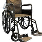 ROLL WITH ME 18" Wheelchair - Fixed Arms, Swing-Away Footrests - Standard K1 Model