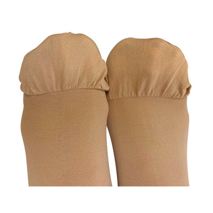 Blue Jay 30-40 mmHg Compression Stockings - Below Knee Closed Toe - 2X-Large - Surgical Weight - Beige