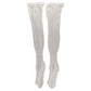 Anti-Embolism Stockings Medium/Long 15-20 mmHg Thigh High Inspection Toe, White