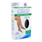 Microfiber Compression Knee High Stockings 15-20 mmHg - Black - Large