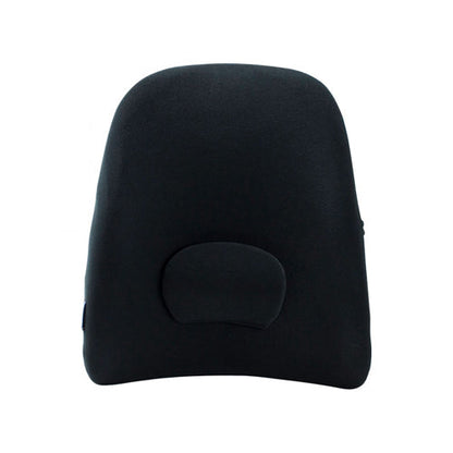 ObusForme Wideback Backrest Support - Extra Wide Lumbar Cushion for Broad Backs - Black