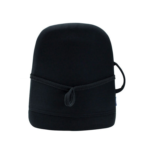 ObusForme Wideback Backrest Support - Extra Wide Lumbar Cushion for Broad Backs - Black