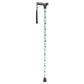 Comfort Grip Aluminum Cane - Lemons Fashion Color, 30"-39" Adjustable Height, 300 lbs Capacity