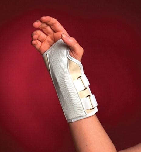Sportaid Cock-Up Wrist Splint - Right Hand Support - Small - Removable Stays