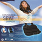 ObusForme Contoured Seat Cushion - Black Ergonomic Comfort for Office, Home & Car