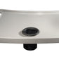Drive Universal Walker Tray with Cup Holder - 23x17 Durable Grey Tray