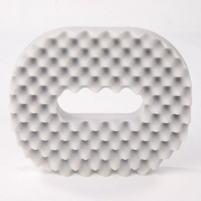 Alex Orthopedic Donut Cushion 14", Convoluted Foam for Tailbone Pain Relief - Navy