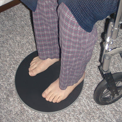 SafetySure 15-Inch Transfer Pivot Disc - Rotating Mobility Aid for Easy Patient Transfer