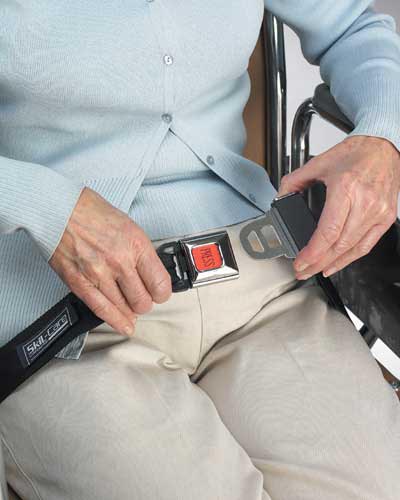 ChairPro Wheelchair Seat Belt Alarm System - 50 L - Fall Prevention & Safety