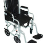 Poly-Fly 2-in-1 Lightweight Wheelchair & Transport Chair, 18" Seat