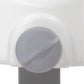 Raised Toilet Seat with Lock - 4.5 Inch Height, Fits Elongated Toilets - 300 lb Capacity