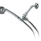 Deluxe Chrome Handheld Shower Massager - 3 Spray Settings, 84" Hose
