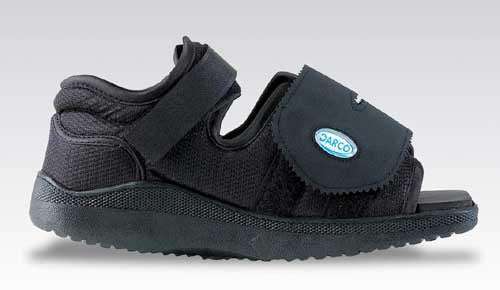 Darco Med-Surg Post-Op Shoe, Square Toe, Women's Large (8.5-10) - Foot Protection & Comfort