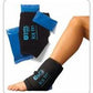 Ice It! Cold Therapy Wrap for Ankle, Elbow, Foot - 10.5 x 13 Inch - Reusable Cold Pack System