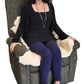 Natural Sheepskin Bed Pad for Pressure Sore Prevention - Large 6-7 sq ft