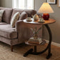 Modern Side Table – Round, C-Shape & Petal Designs | Sofa End Table with Metal