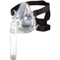 Deluxe Full Face CPAP Mask with Soft Silicone Cushion & Headgear - Large
