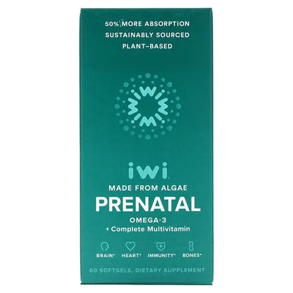Iwi Prenatal Omega-3 Essential Fatty Acids (60 Softgels)