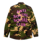 Anti Social Social Club Dialtone Camo Men Flannel Shirt Green Camo