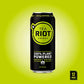 Riot Energy - Energy Drink Citrus Lime Flavor, Pack of 12 - 16oz