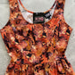 Leaves Fit & Flare Dress