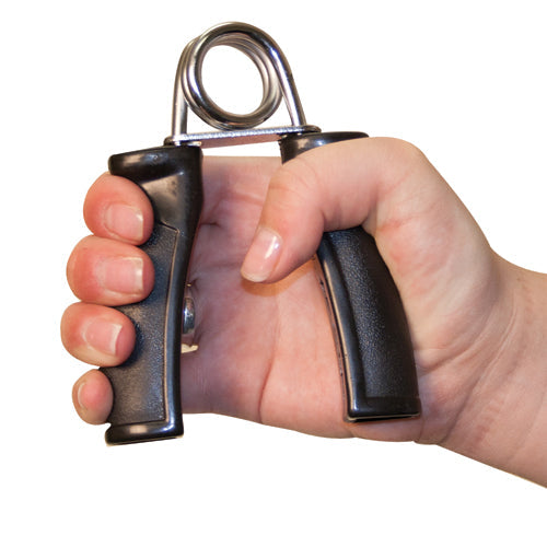 CanDo X-Hard 48 Lbs Black Hand Exercise Grips (Pair) for Strength Training & Rehab