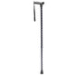 Comfort Grip Aluminum Cane with Premium Wrist Strap, Anchors Fashion Color - 300 lbs Capacity