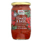 Sacla Authentic Italian Tomato & Basil Pasta Sauce - GMO-Free - Case of 6 (24 Oz Jars) - For Shopify & Google Shopping SEO