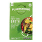 Plantstrong Organic Sweet Corn Broth (6-Pack, 16.9 fl oz) - Gluten-Free Plant-Based Soup