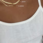 Herringbone Necklace by Urth and Sea
