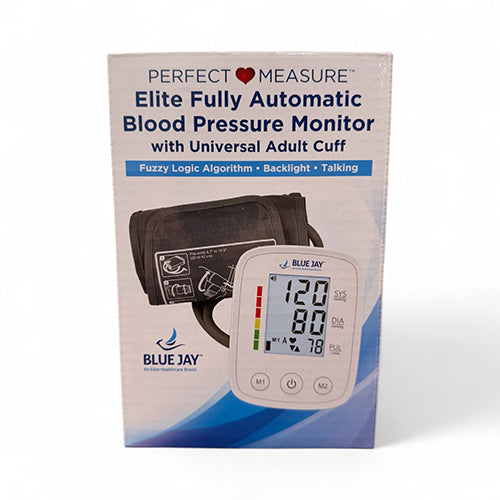Talking Blood Pressure Monitor for Seniors with Automatic Digital Cuff