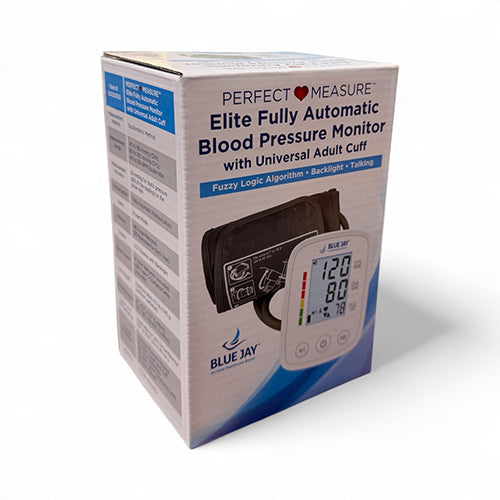 Talking Blood Pressure Monitor for Seniors with Automatic Digital Cuff