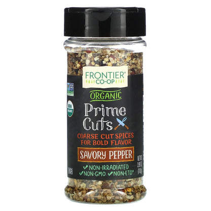 Frontier Natural Products Coop - Prime Cut Savory Pepper - 3.99 Oz