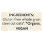 Nature's Path Organic Steel Cut Gluten-Free Oats – 6 Pack (30 oz Each)