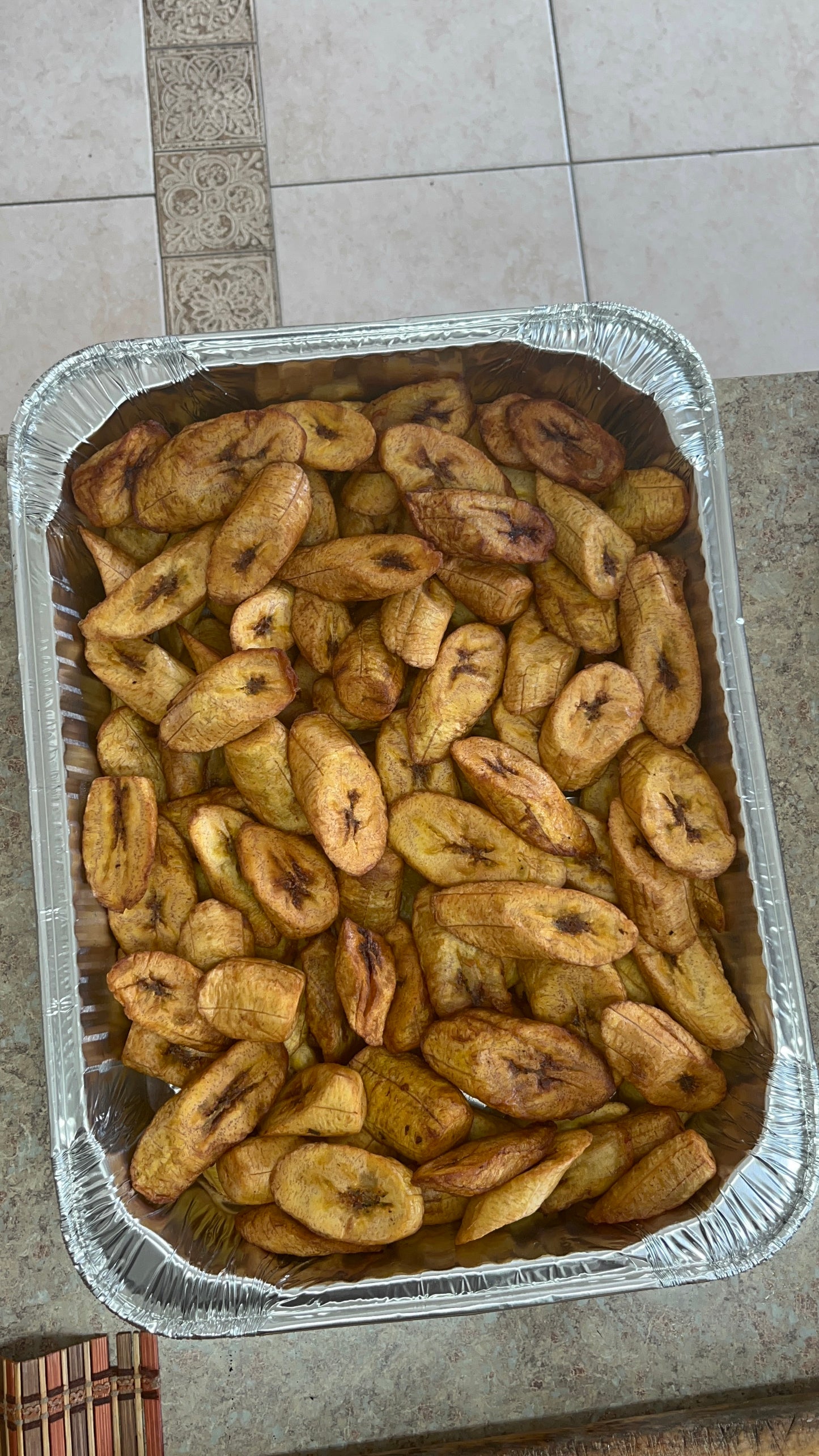 Small Event Tray Of Plantain