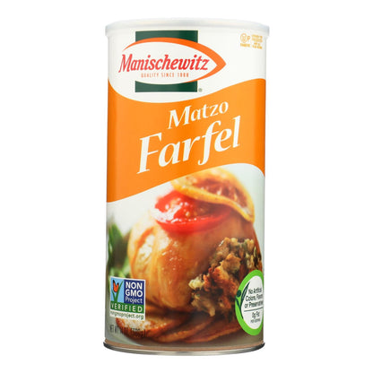 Manischewitz Matzo Farfel (12 Pack, 14 Oz) - Kosher for Passover & All Year Round