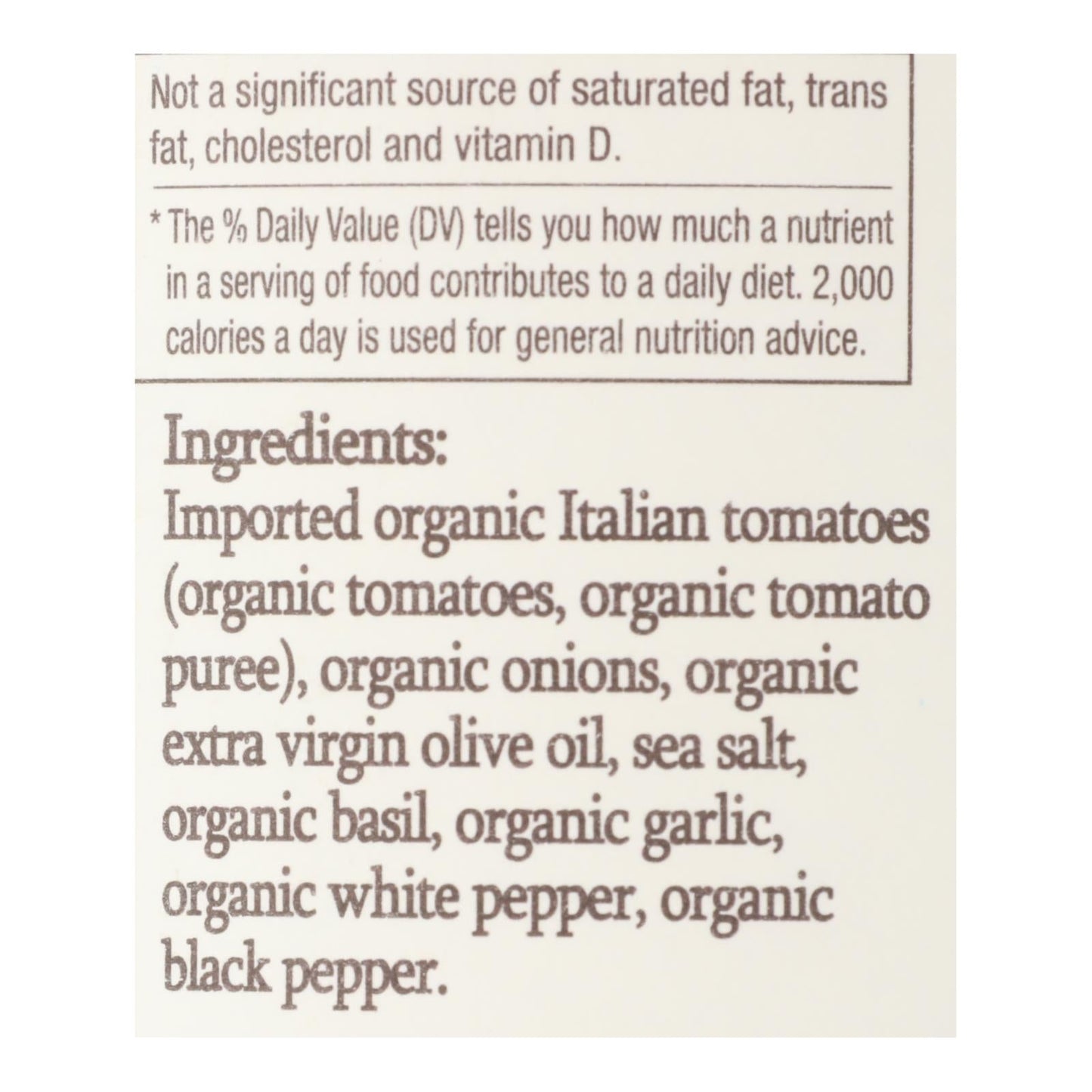 Organico Bello Marinara Pasta Sauce 25 oz – Organic Italian Tomato Sauce (Case of 6)