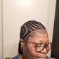 Feeding Braid Wig (Medium Brown Full Lace) Color 1B, Waist Length - Sharon