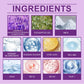 OceAura Lavender Shower Aromatherapy Tablets Relieve Physical Discomfort, Gently Cleanse And Moisturize The Skin, Leaving A Fresh Fragrance.