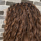 Bohemian knotless custom color (100% humanhair curls) Tara