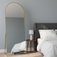 Full-Length Arched Floor Mirror with Stand - Multiple Size
