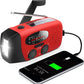 Storm Safe Emergency AM/FM/NOAA Weather Band Radio With Solar Flash Light And Built-in Phone Charger by VistaShops