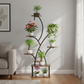 Metal 8-Tier Corner Plant Stand | Indoor Tree-Shape Plant Shelf