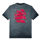 Anti Social Social Club New & Gone Men T-Shirt Black Mineral Wash