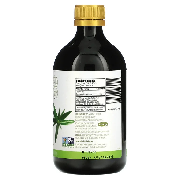 Comvita - Olive Life Cardio Health, 16.9 fl oz - Gluten-Free Supplement