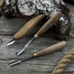 3-Piece Carving Set – Detail Gouges & Whittling Knife